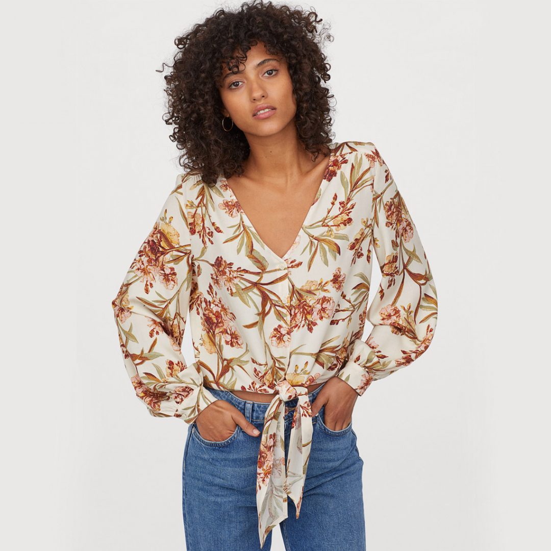 Patterned Blouse
